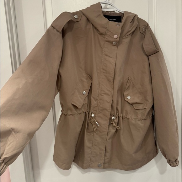 Extra large Vero Moda raincoat tan - Picture 3 of 10